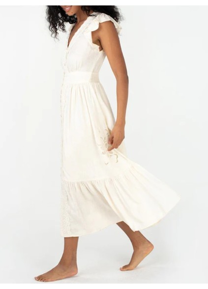 2023 Women's Vacation White Dress