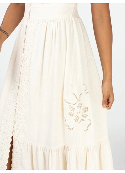 2023 Women's Vacation White Dress