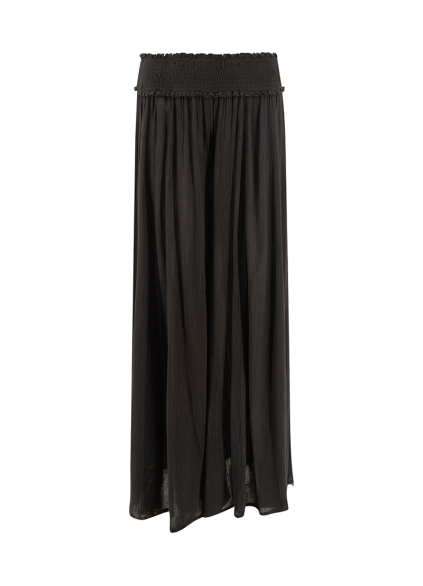 Bohemian Black Cotton Breeze Trousers