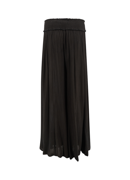 Bohemian Black Cotton Breeze Trousers