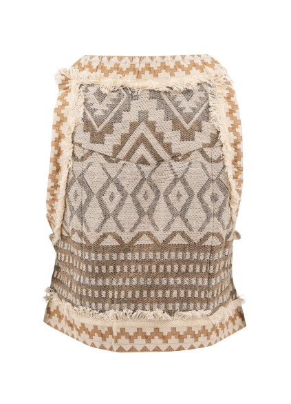 Casual embroidered cardigan