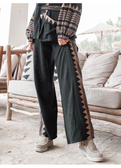 New Cotton Geometry Breeze Trousers