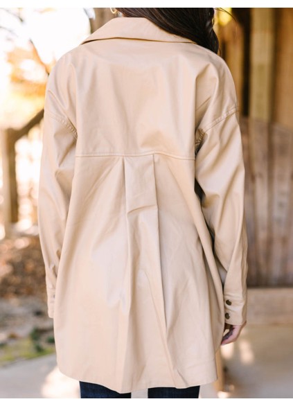 Brown Shacket