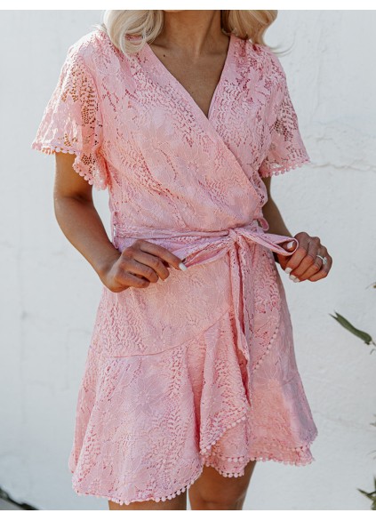 Women Casual Elegant Lace Dress