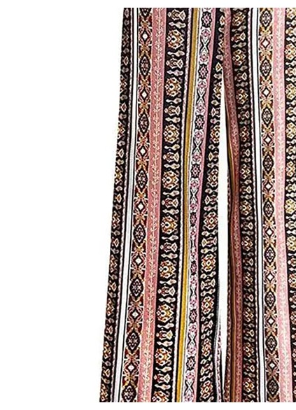 Women's elegant printed pants